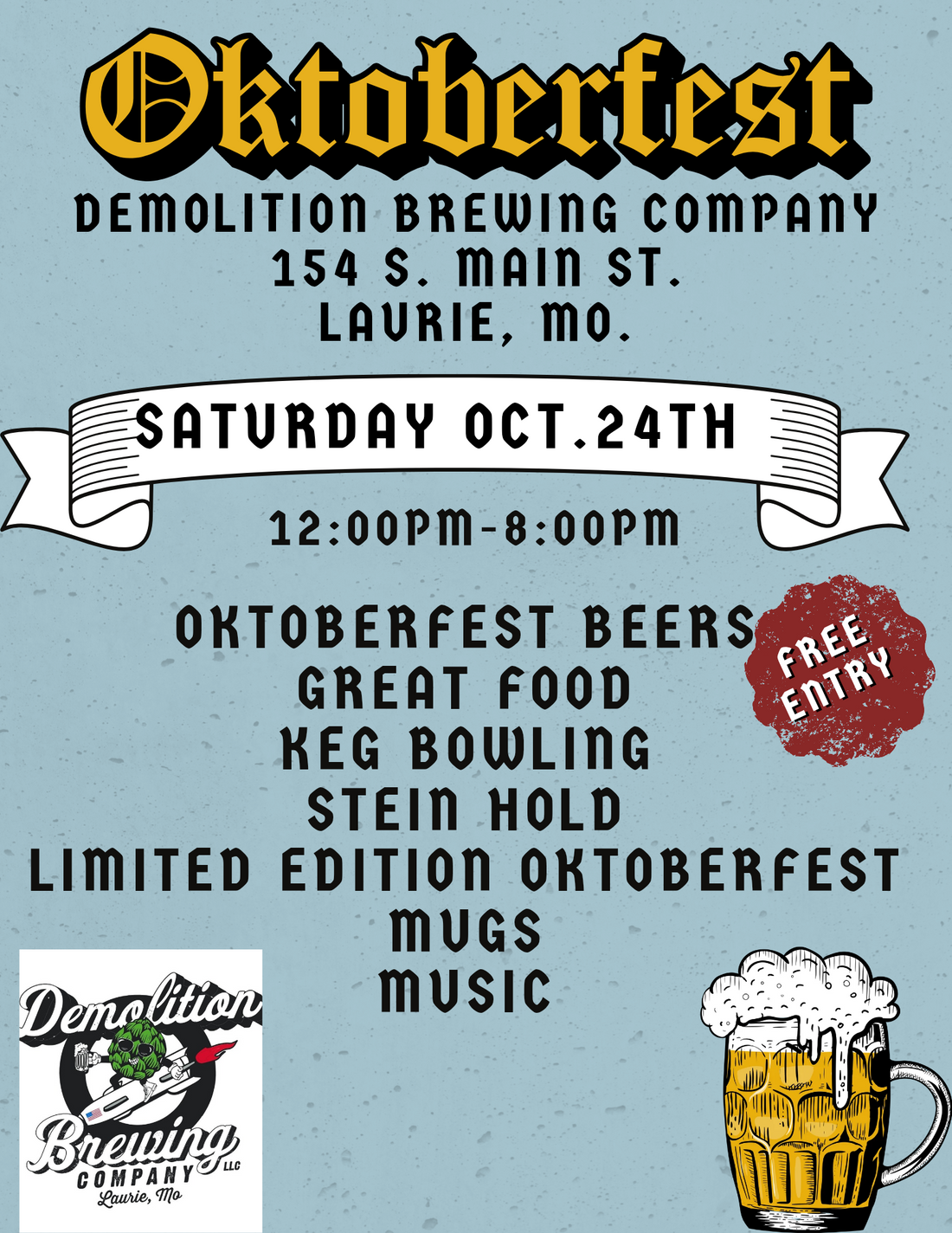 Oktoberfest - October 24, 2026