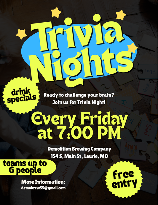 Trivia Fridays